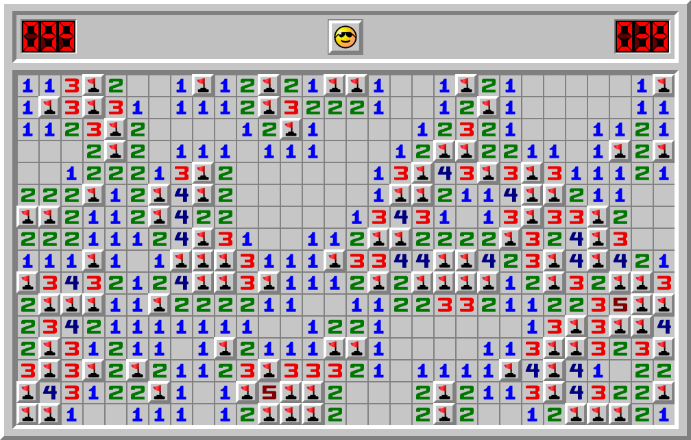 Game #3461012573 - Minesweeper Online